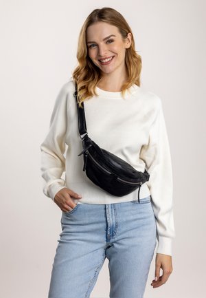 Gusti Leder, ACTON - Heuptas - schwarz-metallic