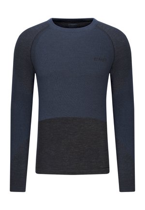 SKI MERINO LONG SLEEVE BASE LAYER - Langarmshirt - black