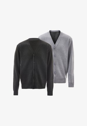 Mo, 2-PACK - Vest - dunkelgrau melange & hellgrau melange