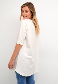 Kaffe BPJANE 1/2 SLEEVE - T-Shirt basic - chalk