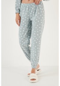 LELA REGULAR FIT SET - Komplet pidžame - mint