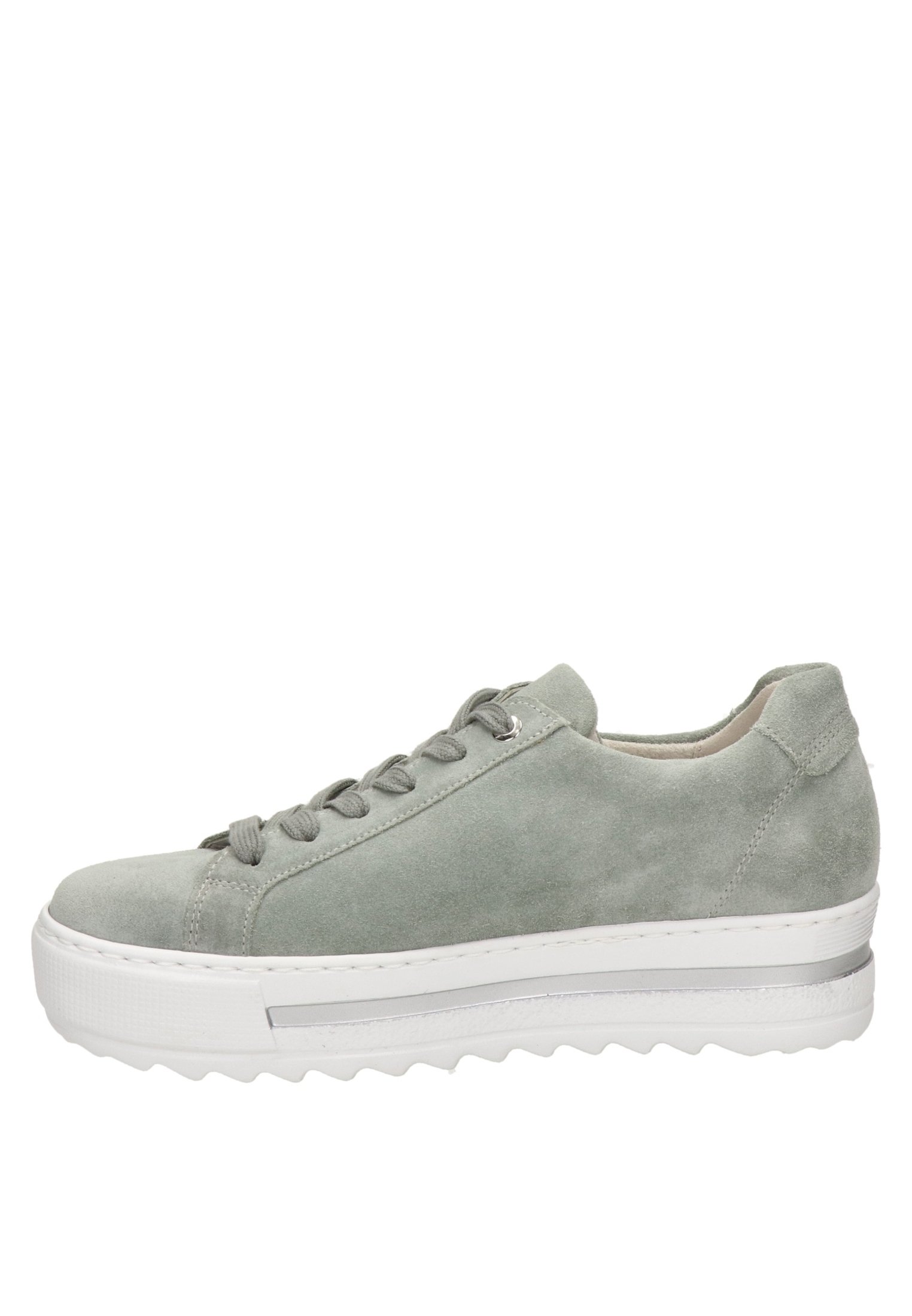 Gabor Dames Sneakers Groen sue streep rits sneaker ls | Van den Assem