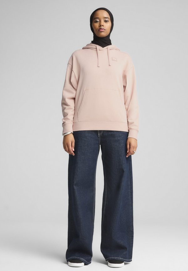 ESS ELEVATED BEQUEMER - Kapuzenpullover - rose quartz