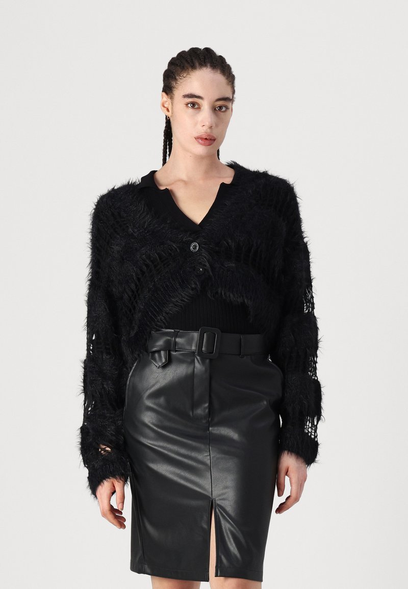 The Ragged Priest REALM CARDI - Strickjacke - black