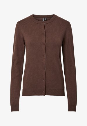 Pieces, Knitted PCNORA - Vest - hot fudge