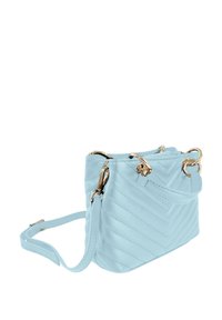 DrachenLeder Schoudertas - hellblau