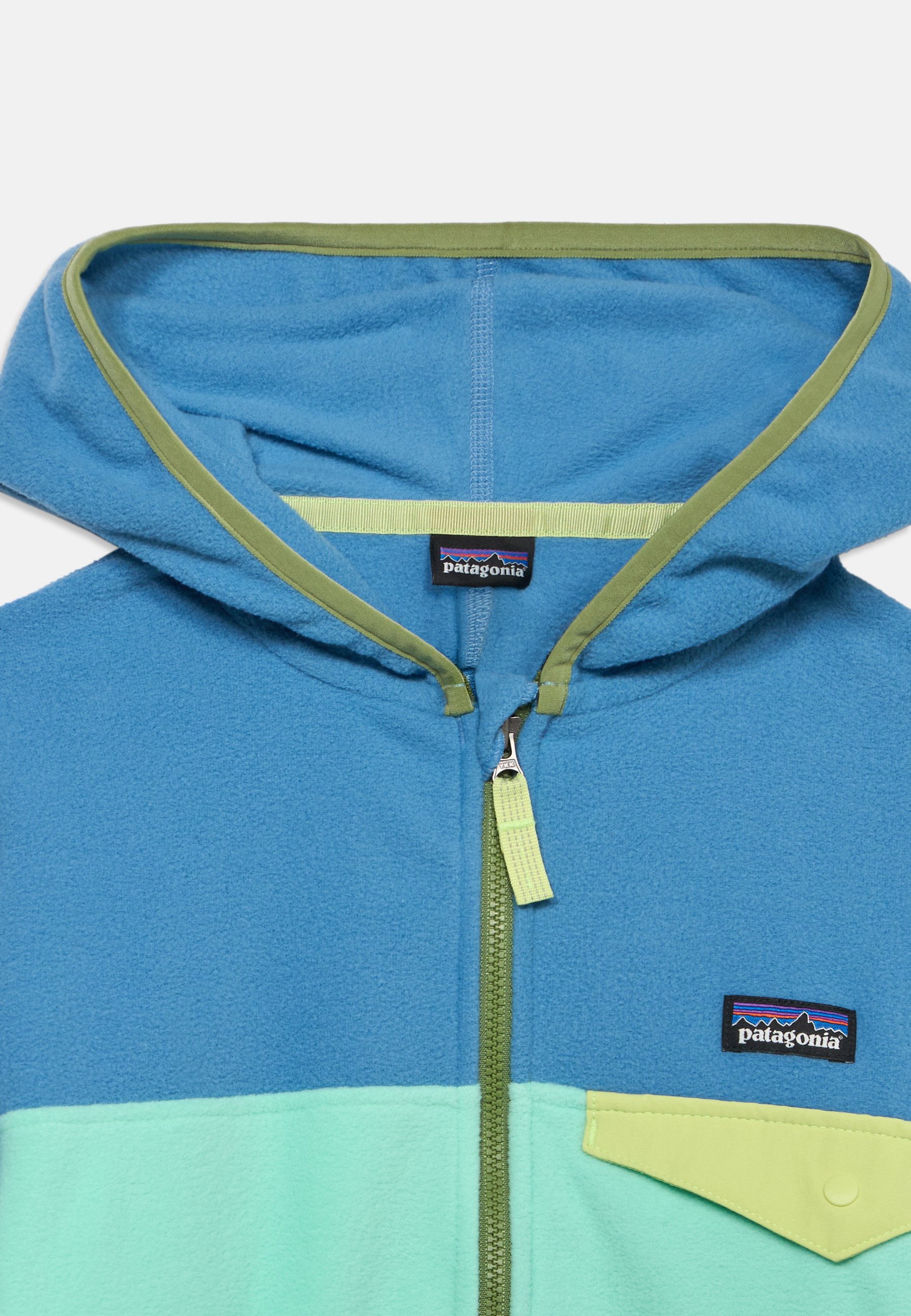 Patagonia MICRO SNAP UNISEX - Fleece jacket - early teal/shore