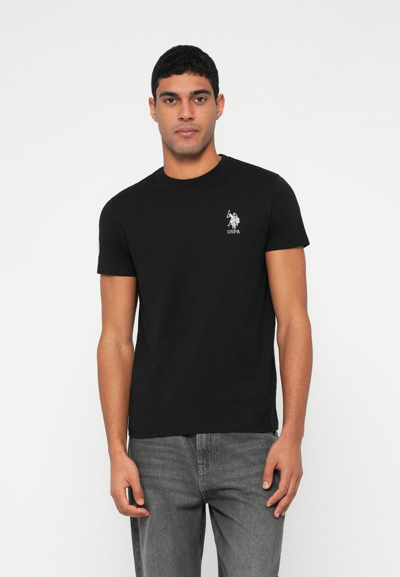 U.S. Polo Assn. T-shirt print zwart