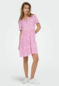 ONLY ONLZALLY LIFE THEA NOOS PTM - Kasdienė suknelė - fuchsia pink