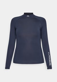 ELLA COMPRESSION TOP - Pitkähihainen paita - navy
