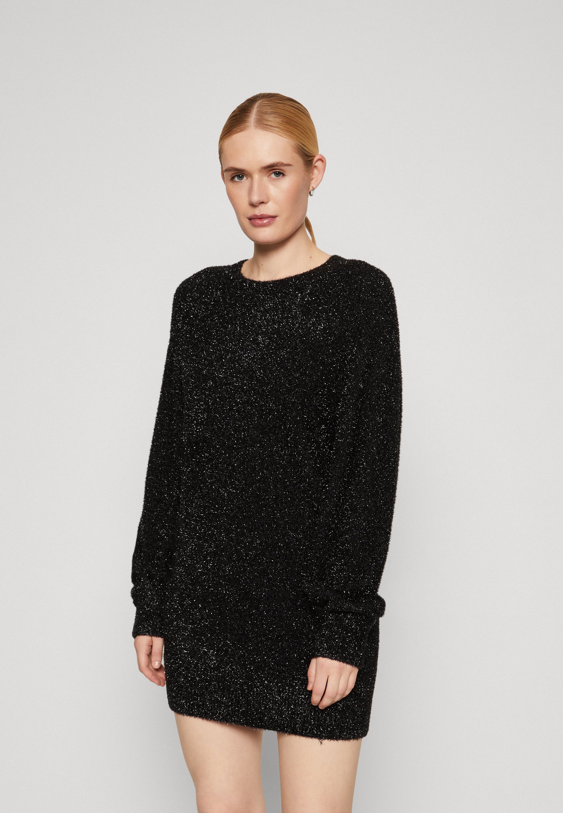 AllSaints DAZZLE JUMPER DRESS - Jumper dress - black - Zalando.ie