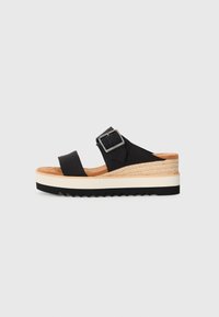 DIANA - Mules à talons - black