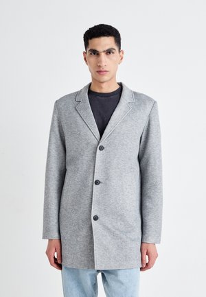 JJCHUCK COAT - Klasický kabát - light grey melange