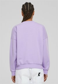 Karl Kani SMALL SIGNATURE ESSENTIAL CREW - Mikina - lilac
