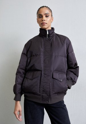 Theory PUFFER AERO - Gewatteerde jas - mink