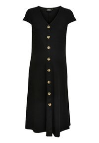 OLMNELLA BUTTON DRESS - Obleka/pulover - black