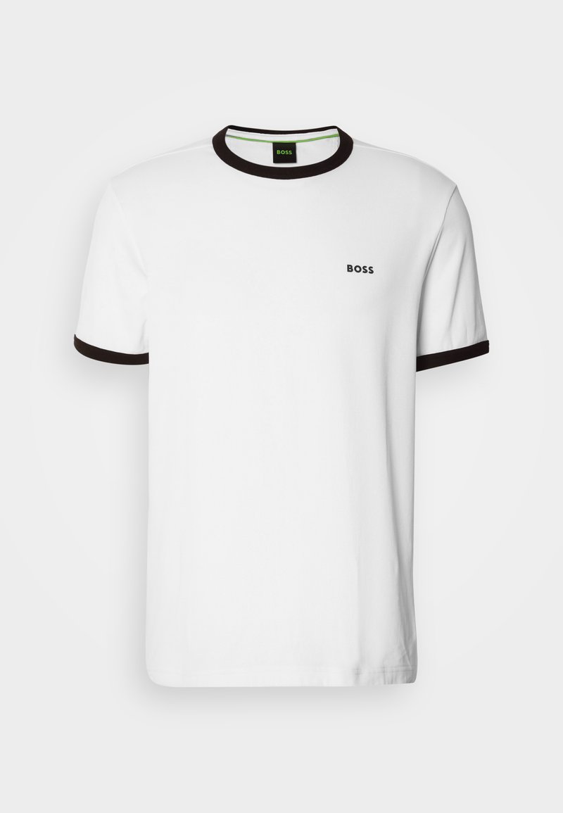 Boss T-shirt print wit Boss T-shirt print wit