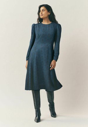 REGULAR FIT - LONG SLEEVE LLOYD - Dienas kleita - navy josette