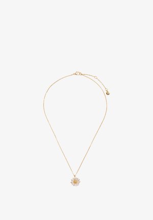 FABLE ENGLAND, DAISY CHAIN - Náhrdelník - white gold coloured