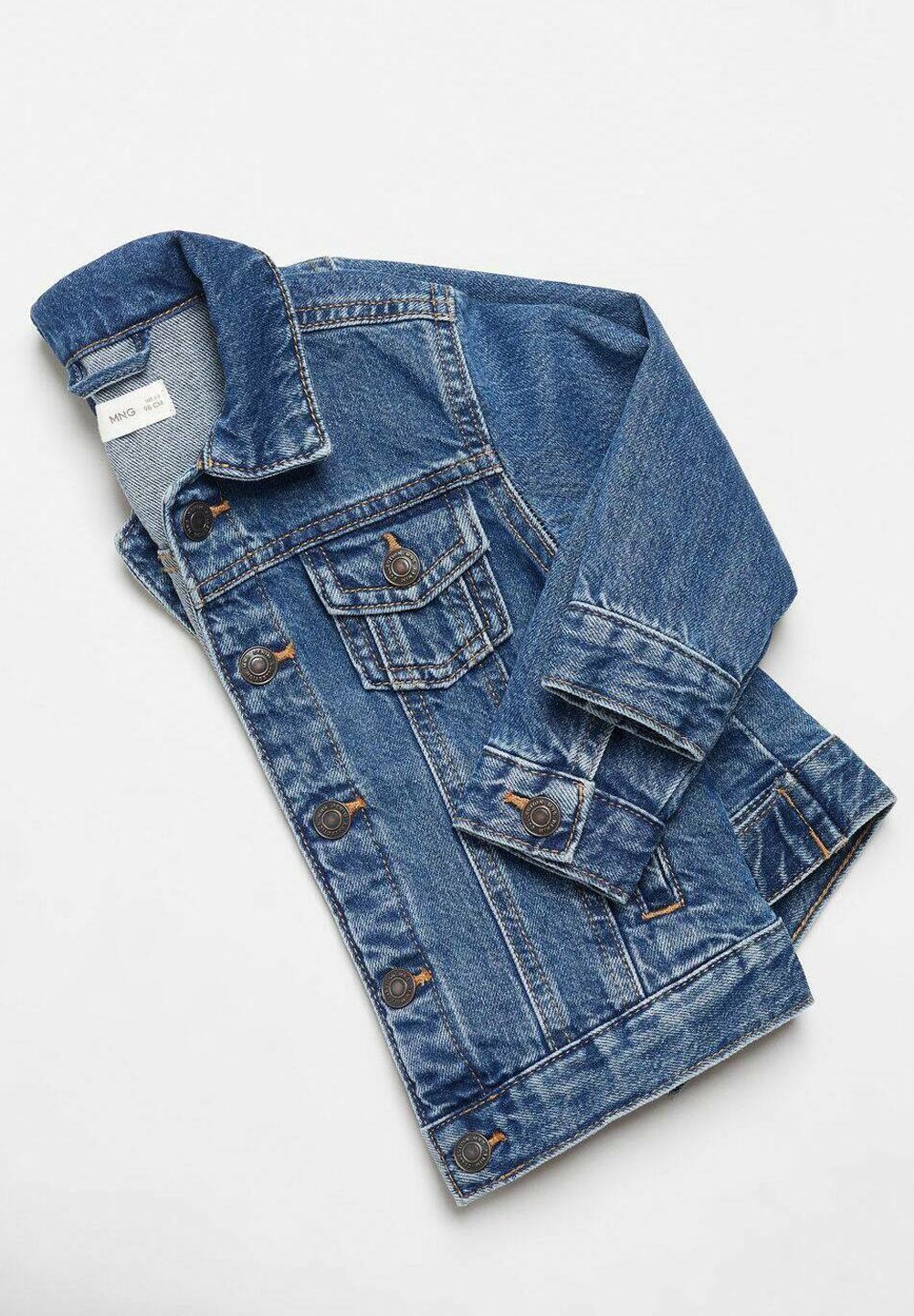 Mango Kids Denim jacket - blue - Zalando