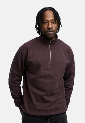 Sweatshirt - chocolate brown