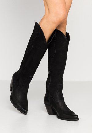 Cowboy- / bikerstøvler - black