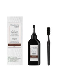 Christophe Robin TEMPORARY COLORING GEL - Tinte capelli - dark chestnut