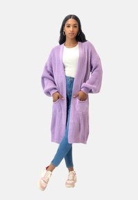 Chaqueta de punto - lila