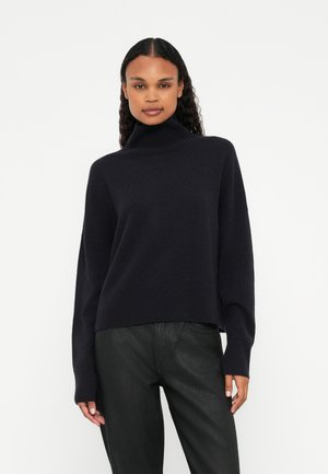 NOLA TURTLENECK - Strickpullover - dark blue