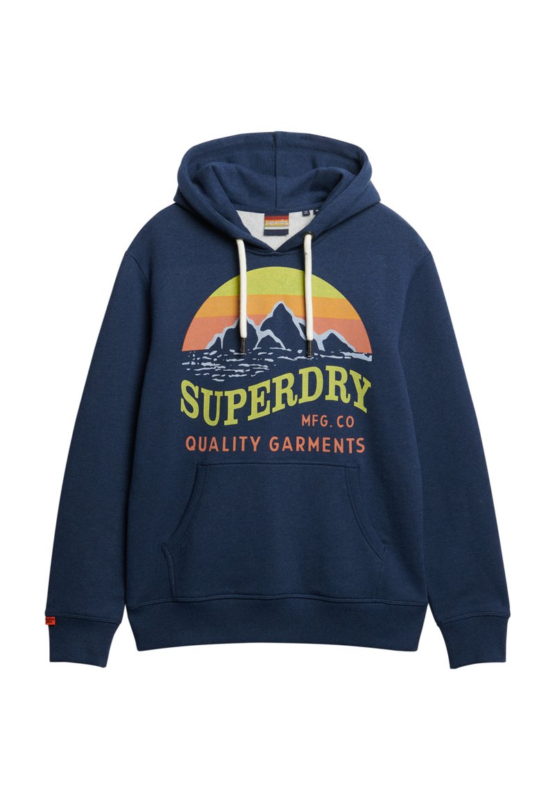 Superdry & Co Sweater blauw Superdry & Co Sweater blauw