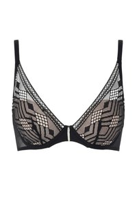 ONDINE PLUNGE BRA - Trokutasti grudnjak - black