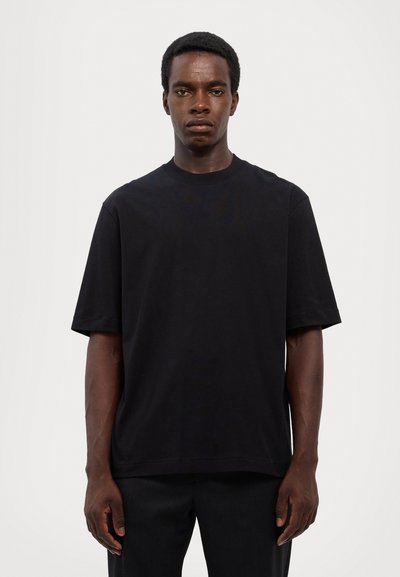 Filippa K MOCK NECK TEE - Βασικό μπλουζάκι - black