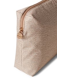 Borbonese MEDIUM  OP  - Kosmetiktasche - sand