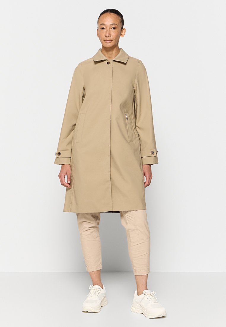 Didriksons Halflange jas beige Didriksons Halflange jas beige