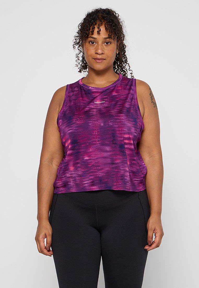 Icebreaker Sport T-shirt paars