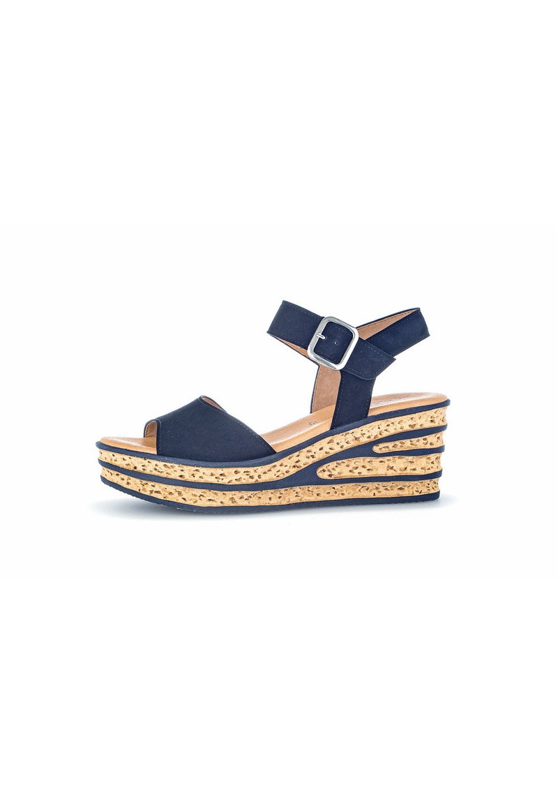 Gabor Cream Wedge Sandal