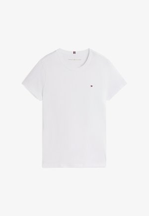 Tommy Hilfiger, HERITAGE CREW NECK TEE - T-Shirt basic - classic white