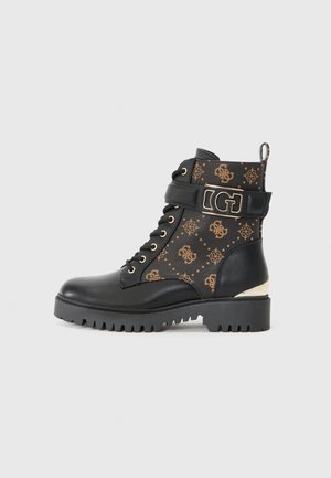 ORANDA - Veterboots - black/brown