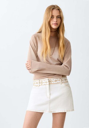 Mango Kids TEEN - Jupe trapèze - off white