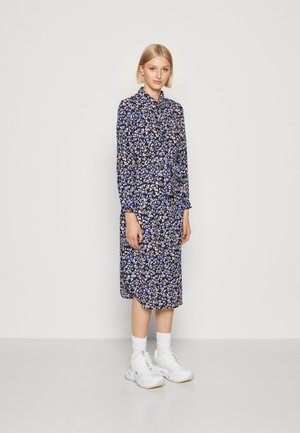 JDY JDYDIVYA ABOVE CALF DRESS - Tričkové šaty - black