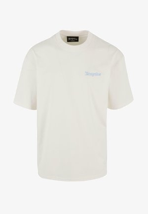 Dropsize, HEAVY EMBO - T-shirt basique - coconut cream