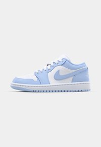 AIR JORDAN 1 LOW - Sneakers basse - white/aluminum
