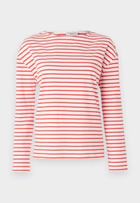 BOAT NECK RELAXED - Long sleeved top - light red