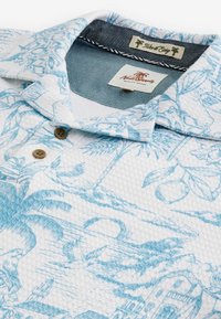 Next TEXTURED - Poloshirts - white blue