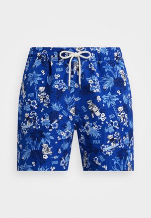 Polo Ralph Lauren TRAVELER MID TRUNK - Swimming shorts - blue