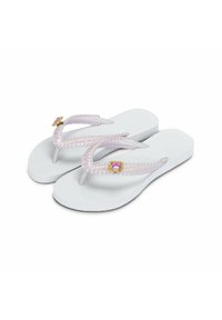 Uzurii MACRAME SWITCH - Sandales de bain - white