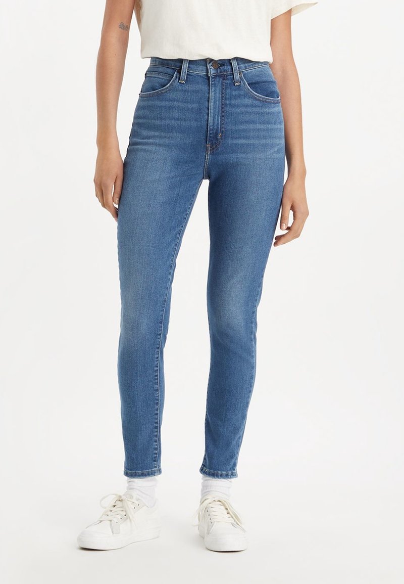 Levi's® Vaqueros pitillo - stone blue denim