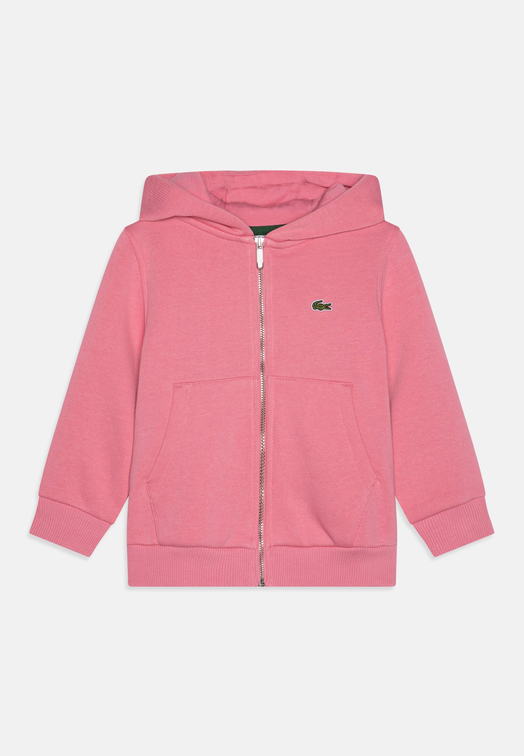 Lacoste UNISEX Sudadera con cremallera reseda pink/rosa