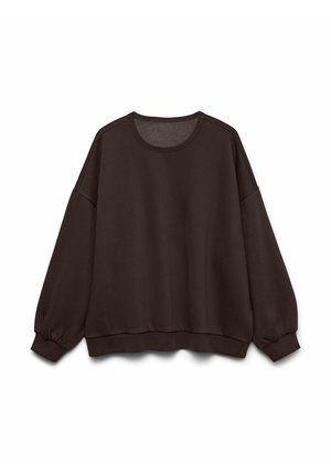 Vero Moda, SWEATSHIRTS VMTEDDY SWEATSHIRT - Sudadera - chocolate torte