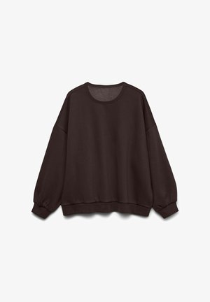 Vero Moda, SWEATSHIRTS VMTEDDY SWEATSHIRT - Sweatshirt - chocolate torte